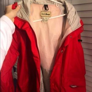 LL.Bean rain jacket